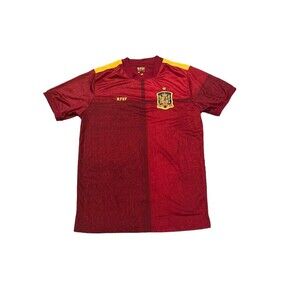 Spain RFEF  National Team Red Soccer Jersey Official Licensed Men's Size Medium